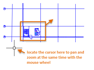 autocad mouse wheel to pan